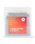 Burundi Masha Kayanza Microlot light roast coffee bag by Kings Arms Coffee