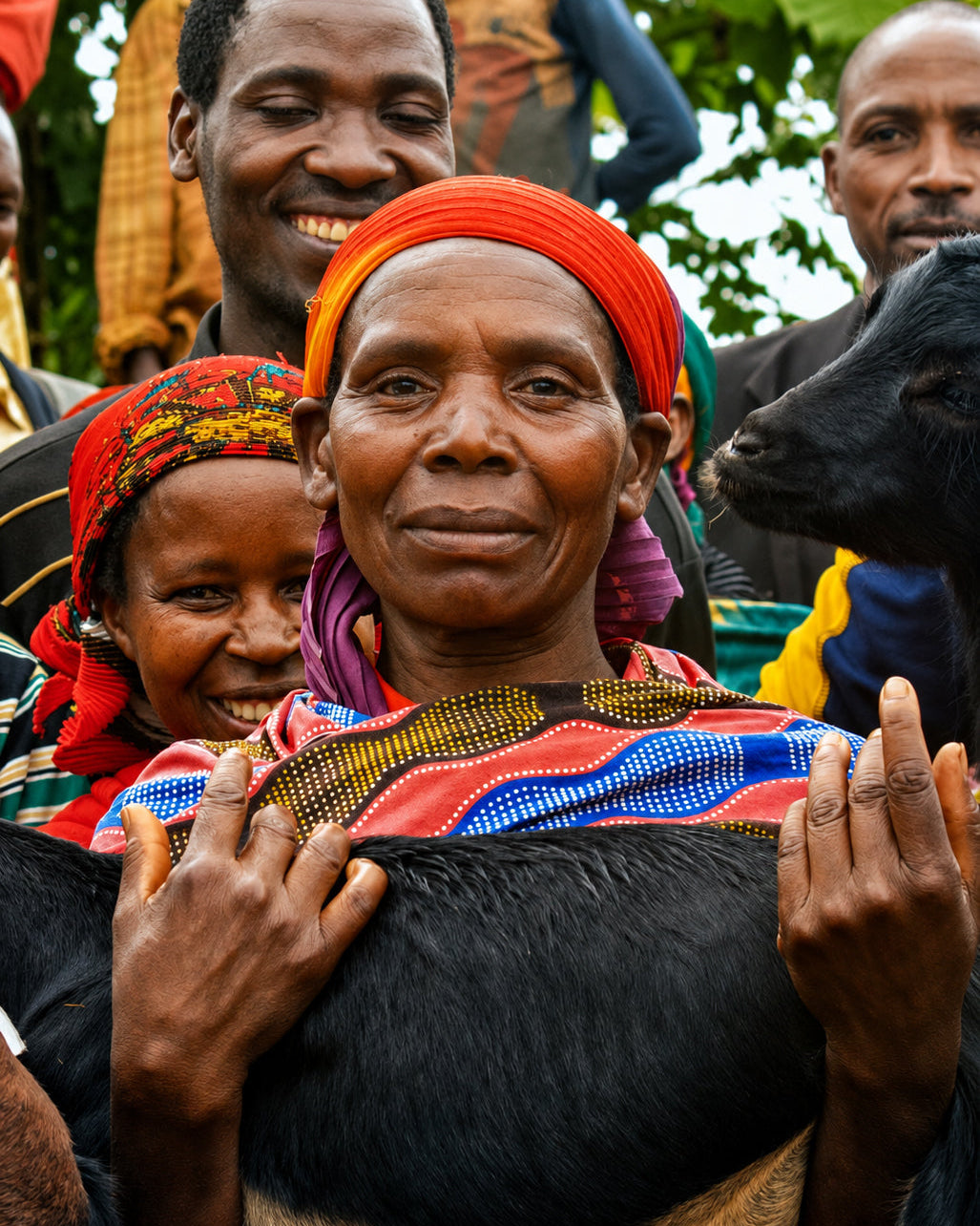 Smallholder farmers at Masha washing station, Kayanza, Burundi