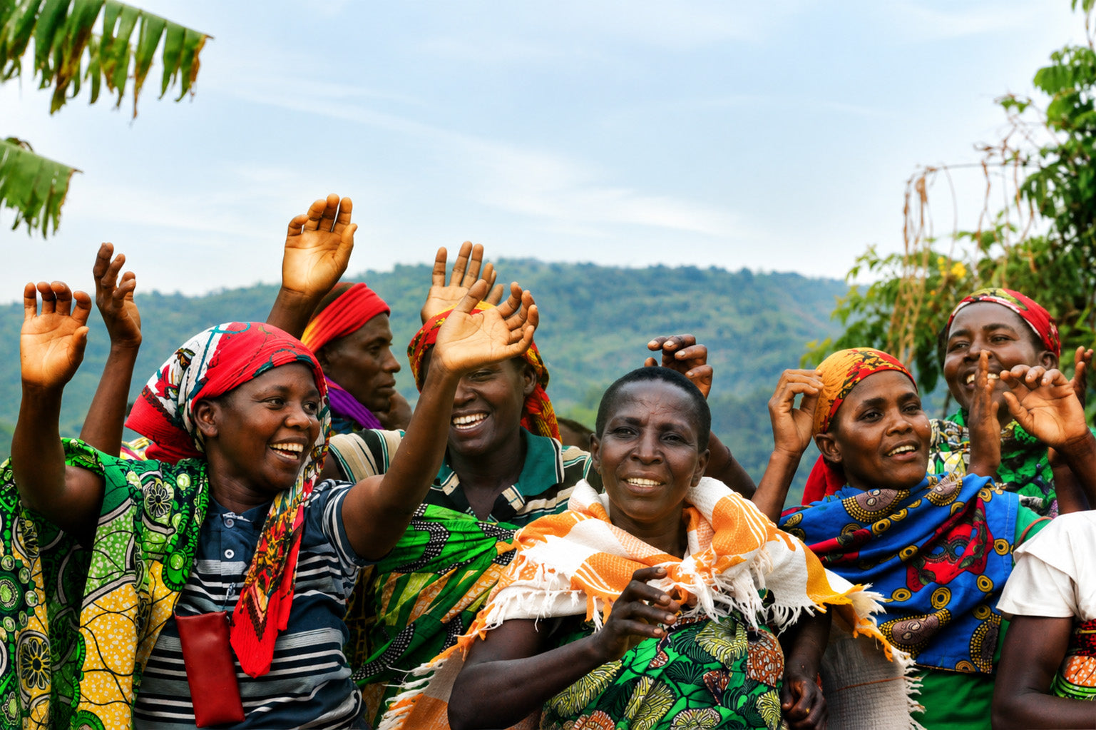 Coffee drying at Masha washing station, Kayanza, Burundi